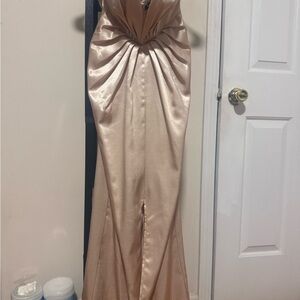 Forever 21 Champagne Maxi Dress